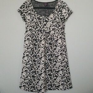Oh baby! Motherhood jacquard Babydoll maternity dress medium